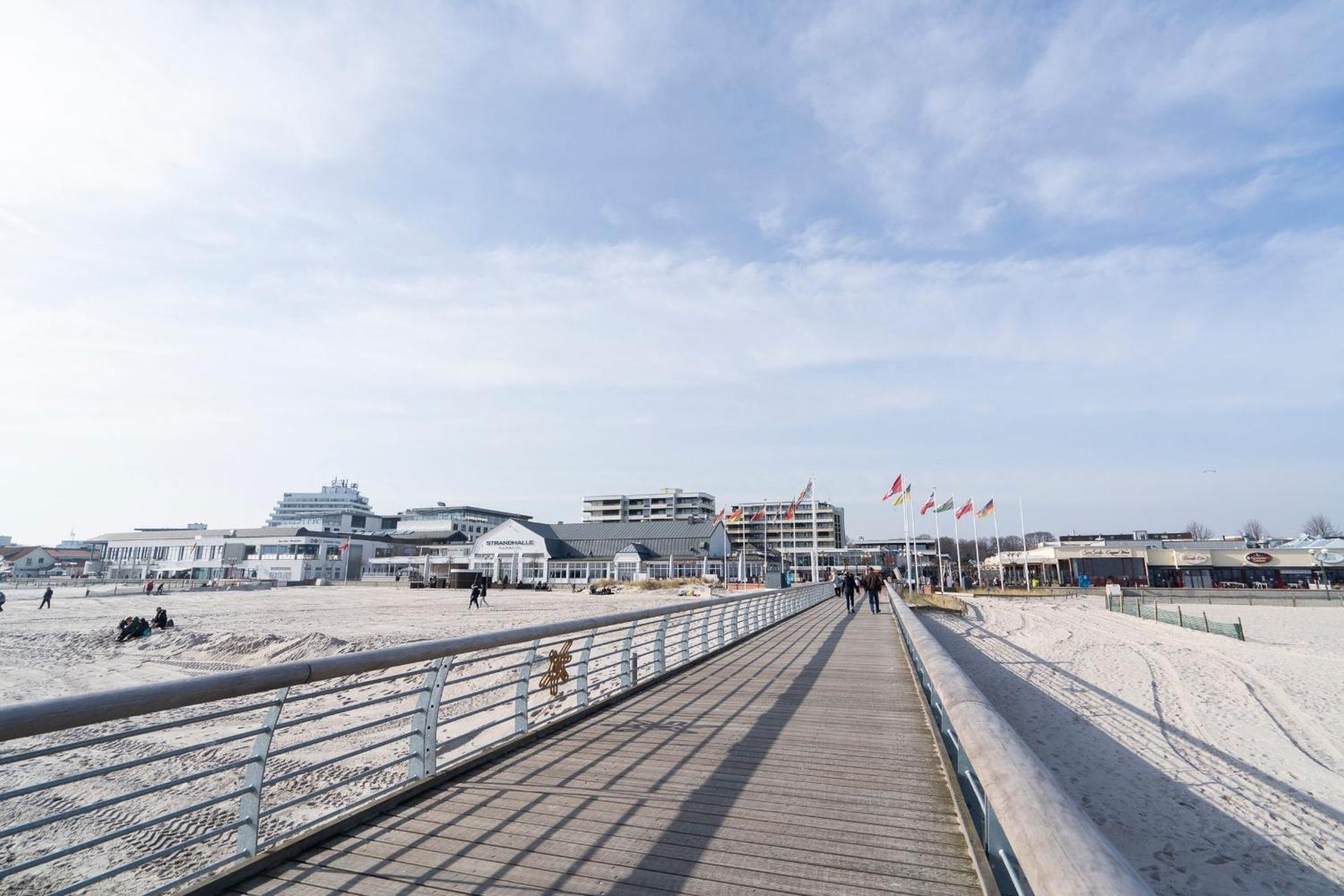 Groemitz Center Blick Seebruecke Luaran gambar